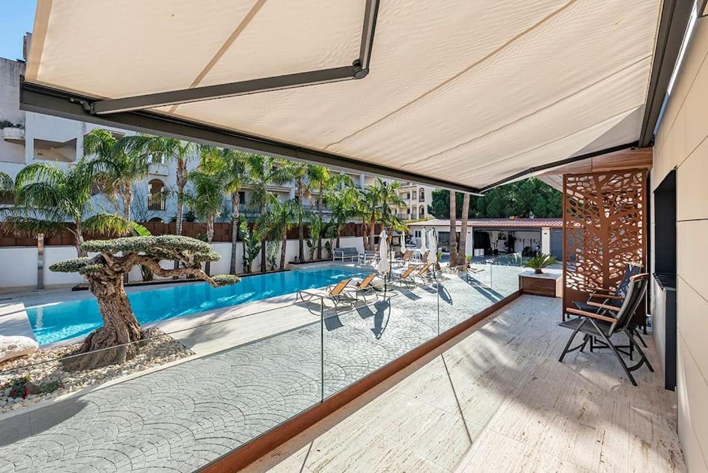 5 Stelle Piscina, Jacuzzi, Wifi - 2 Min Dal Mare Appartement Miami Playa Buitenkant foto